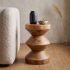 Forma teak bijzettafel Rizo naturel