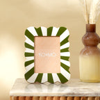 Groen & Wit Sint-Jacobs Fotolijst 5 x 7 Inch Hars MDF Decor