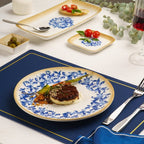 Cruise Amalfi Rond Randloos Porseleinen Bord 27cm – Set van 6 | Professioneel horeca dinerbord