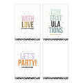 Summer Party '22 mini kaartjes - Text Mix - 30 stuks
