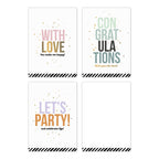 Summer Party '22 mini kaartjes - Text Mix - 30 stuks