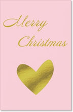 Set kaartjes Pink Christmas