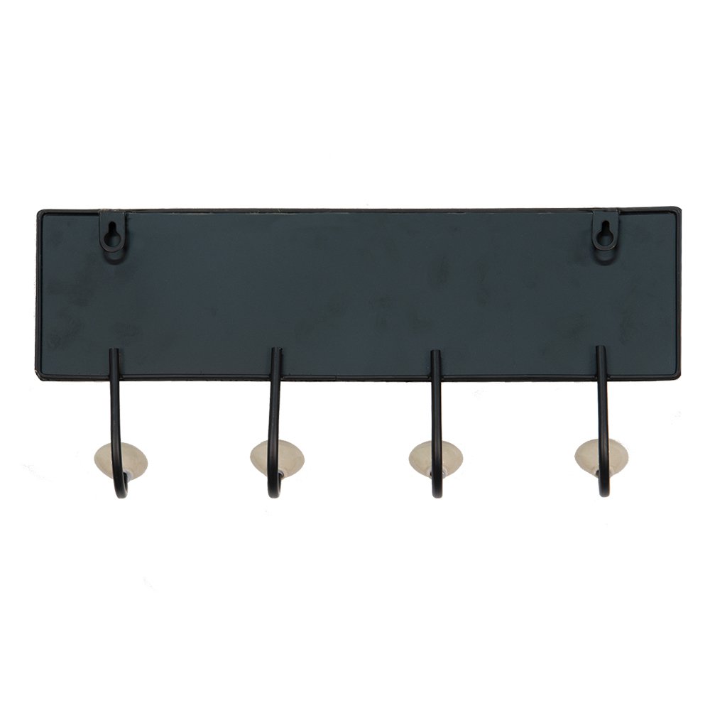 Wandkapstok 40x5x17 cm Rood Zwart IJzer Auto