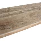 Limewash inklapbare markttafel/eettafel - 172x60x76 cm