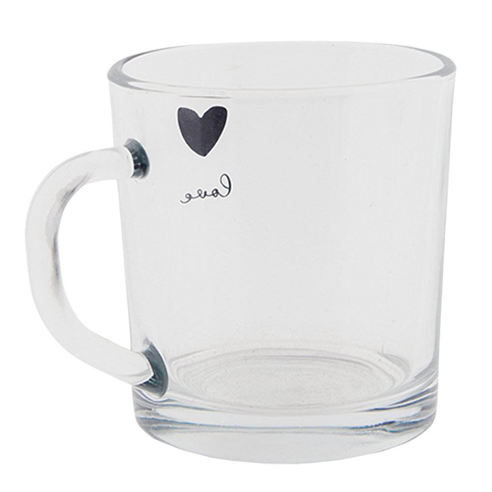 Theeglas 250 ml Glas Hart Theemok