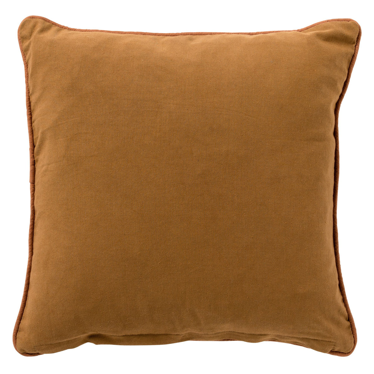 Lydia | Kussen | 45x45 cm tabak Brown | Bruin | Hoii | Met luxe binnenkussen