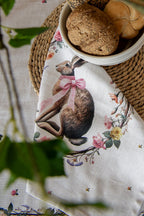 Placemats Set van 6 48x35 cm Beige Katoen