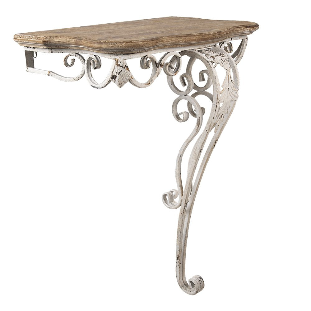 Sidetable 70X43X78 CM Bruin Hout Wandtafel