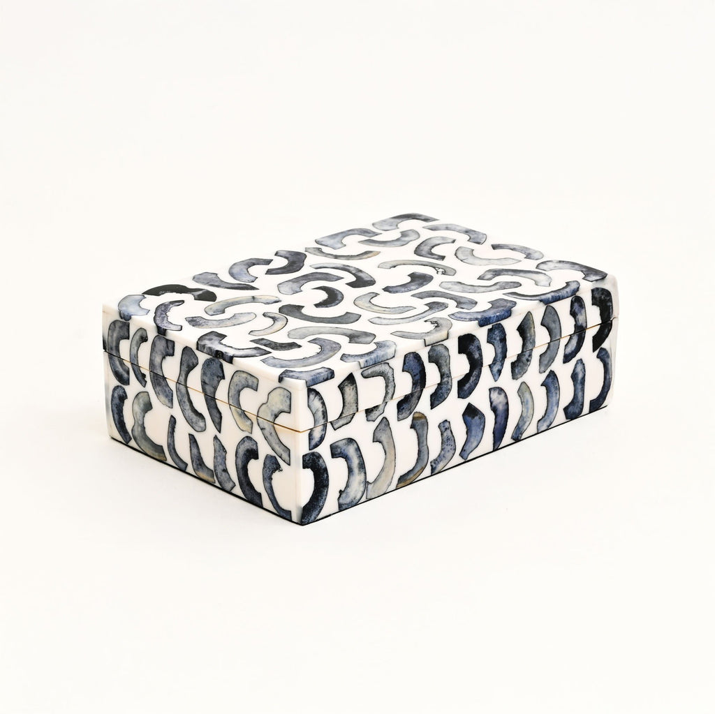 Botinlegdoos met abstract patroon