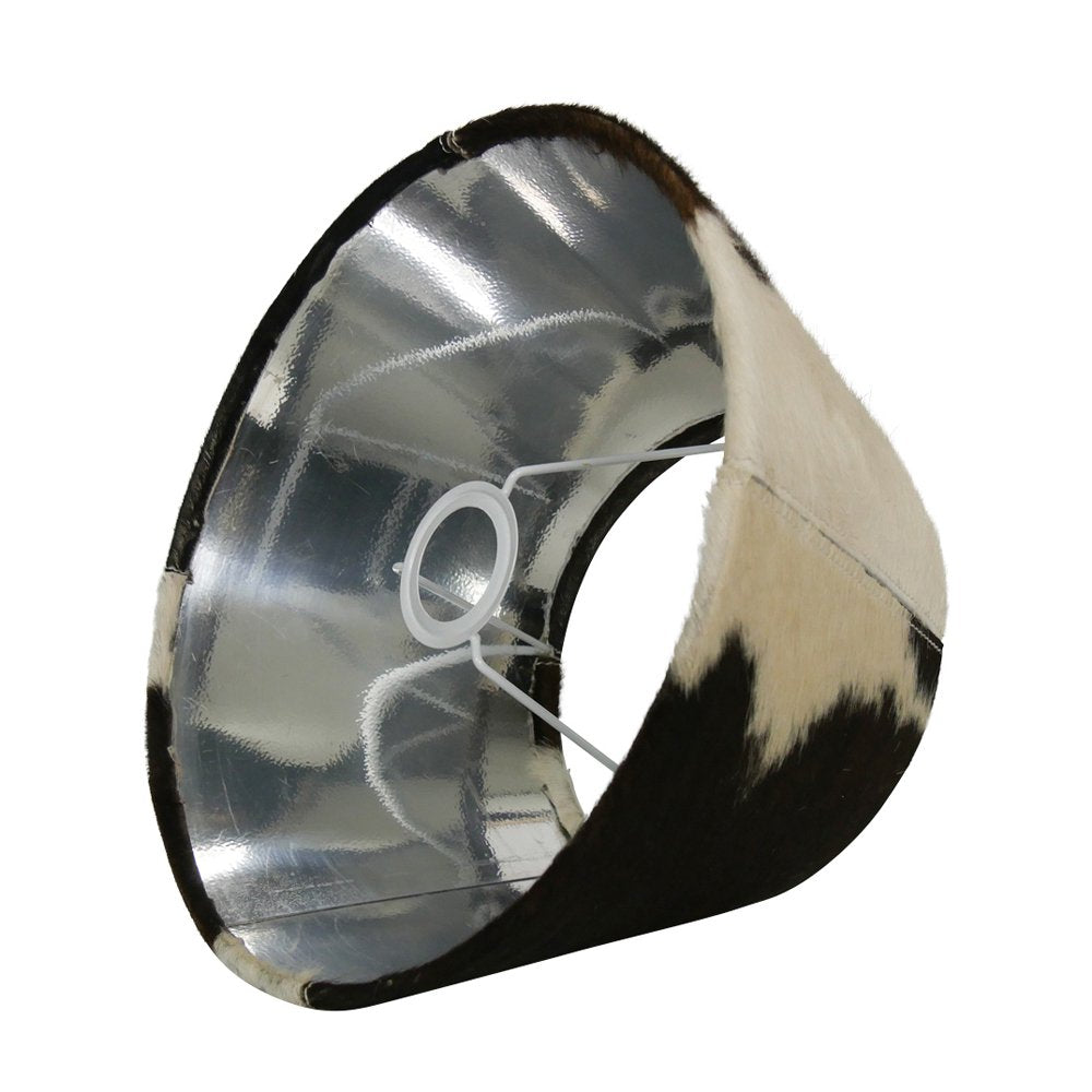 Lampenkap koe zwart/wit 30cm