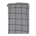 Plaid 125x150 cm Grijs Katoen Streek Deken