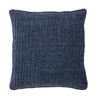 Kussen (gevuld) Chenille - 42X42 cm - wijnrood