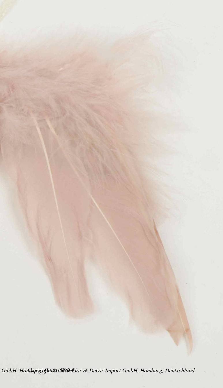 Verenkrans 10cm/4st roze