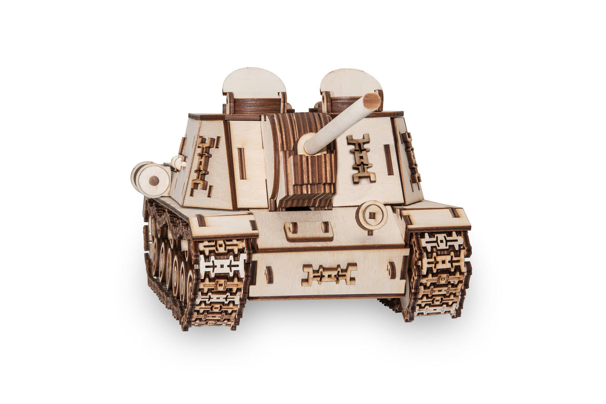 Eco Wood Art (EWA) 3D Mechanische Puzzel, ISU-152, 075, 48,5x22x15cm