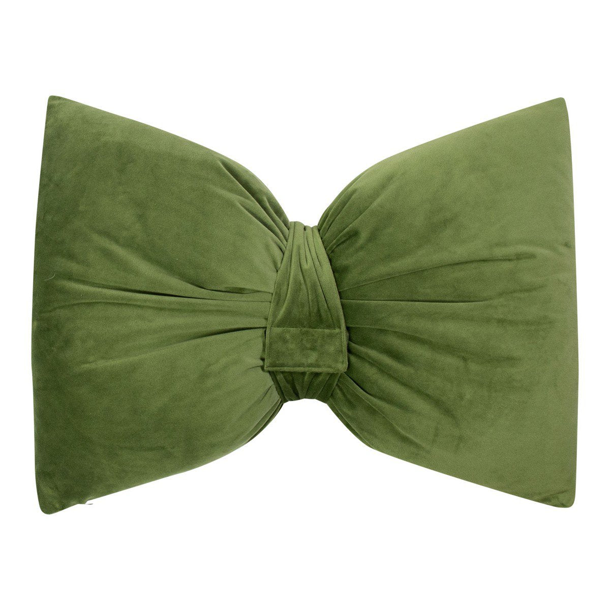 Strik Kussen Fluweel apple groen 40x60cm
