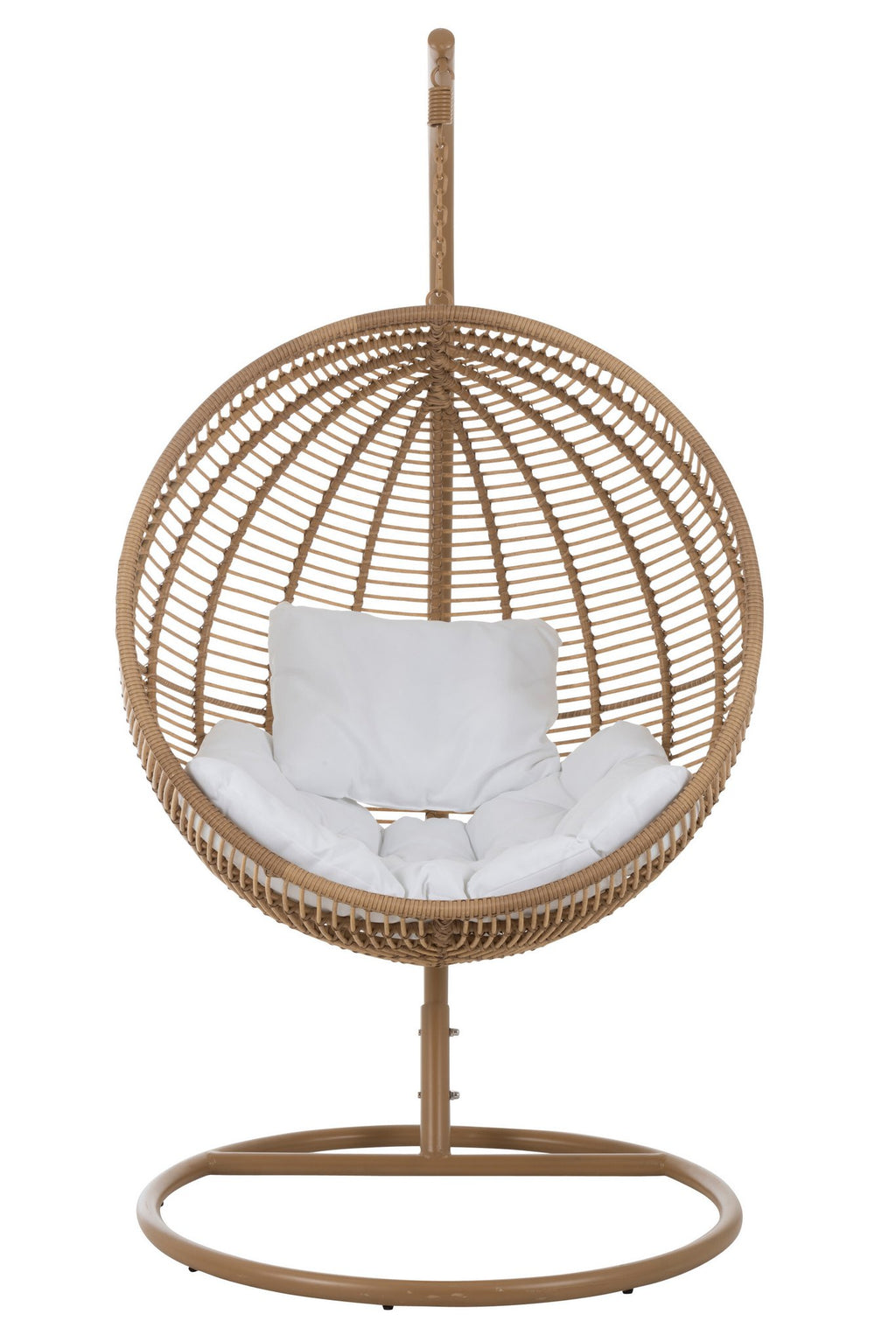 J-Line hangstoel Rond - staal - naturel