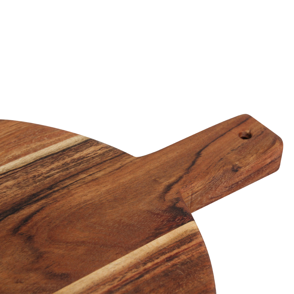 Acaciahouten borrelplank/pizzabord