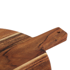 Acaciahouten borrelplank/pizzabord