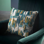 Darci | Kussen | 45x45 cm Insignia Blue | Blauw | Hoii | Met luxe binnenkussen