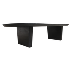 Bullnose salontafel zwart