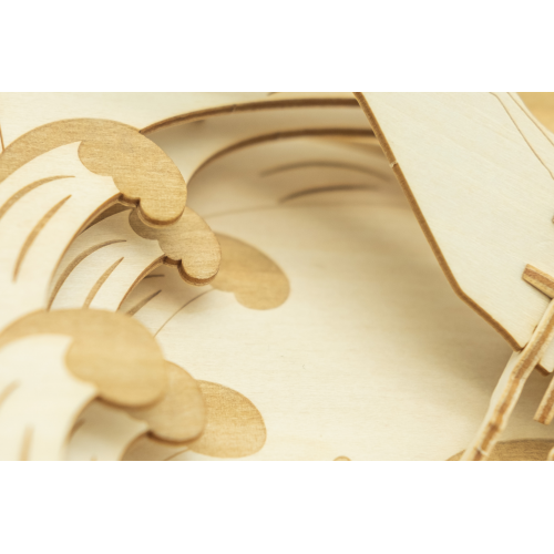 Bouwpakket 3D Theater Pterosaurus- hout