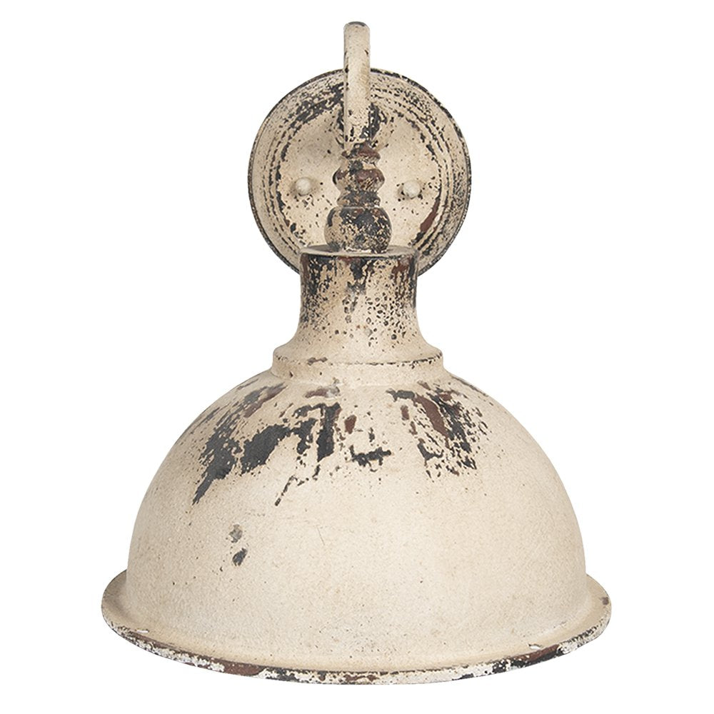Wandlamp 43x28x31 cm Wit IJzer Muurlamp