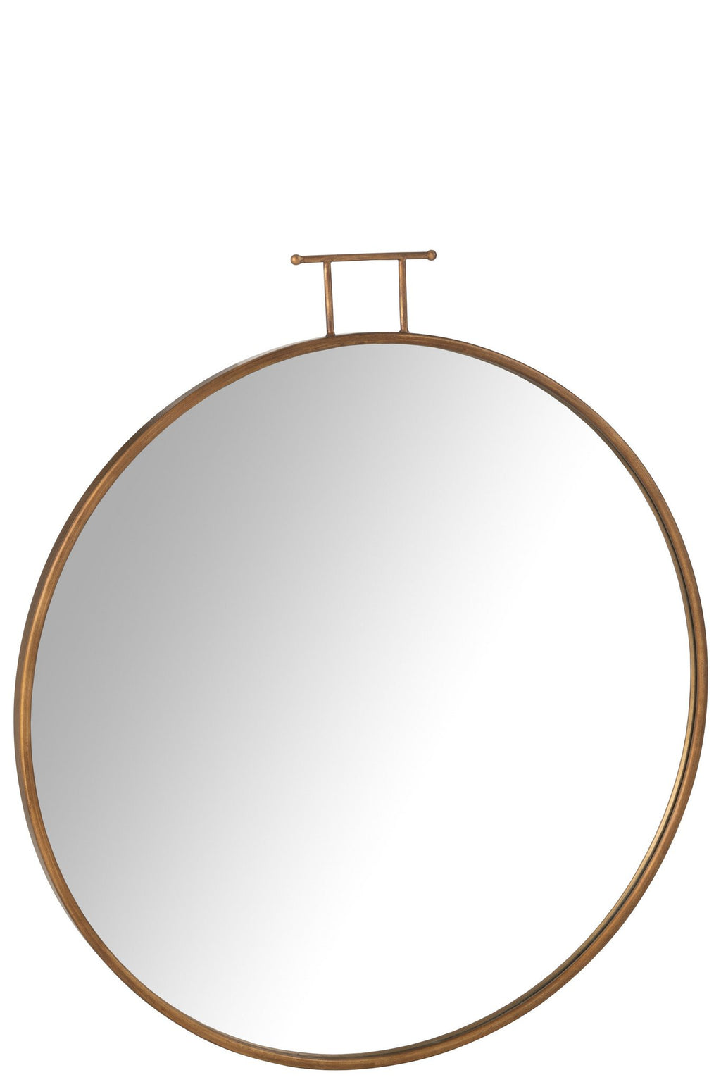 J-Line spiegel Anto - mdf - goud - groot - Ø 85 cm