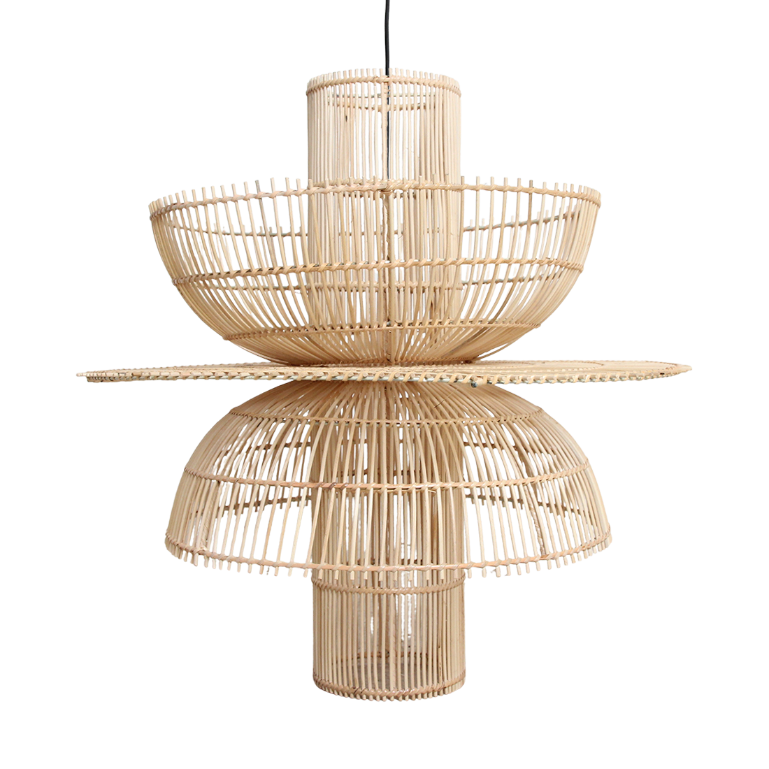 Saturn rotan hanglamp