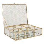 Sieradendoos 20x16x5 cm Transparant Glas
