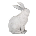 Beeld Konijn 21 cm Beige Polyresin Paasdecoratie