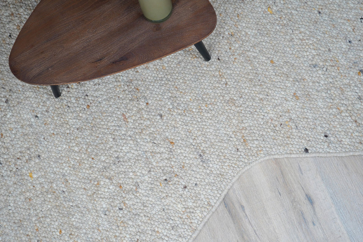 Vloerkleed Stone Licht Beige 462 - Organisch 200 x 280 cm