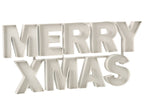 J-Line Xmas bord - ijzer - wit