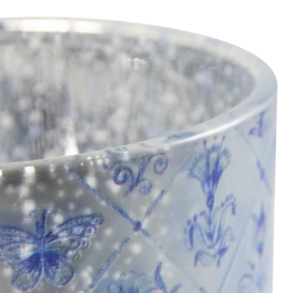 Theelichthouder delfts blauw medium 12cm