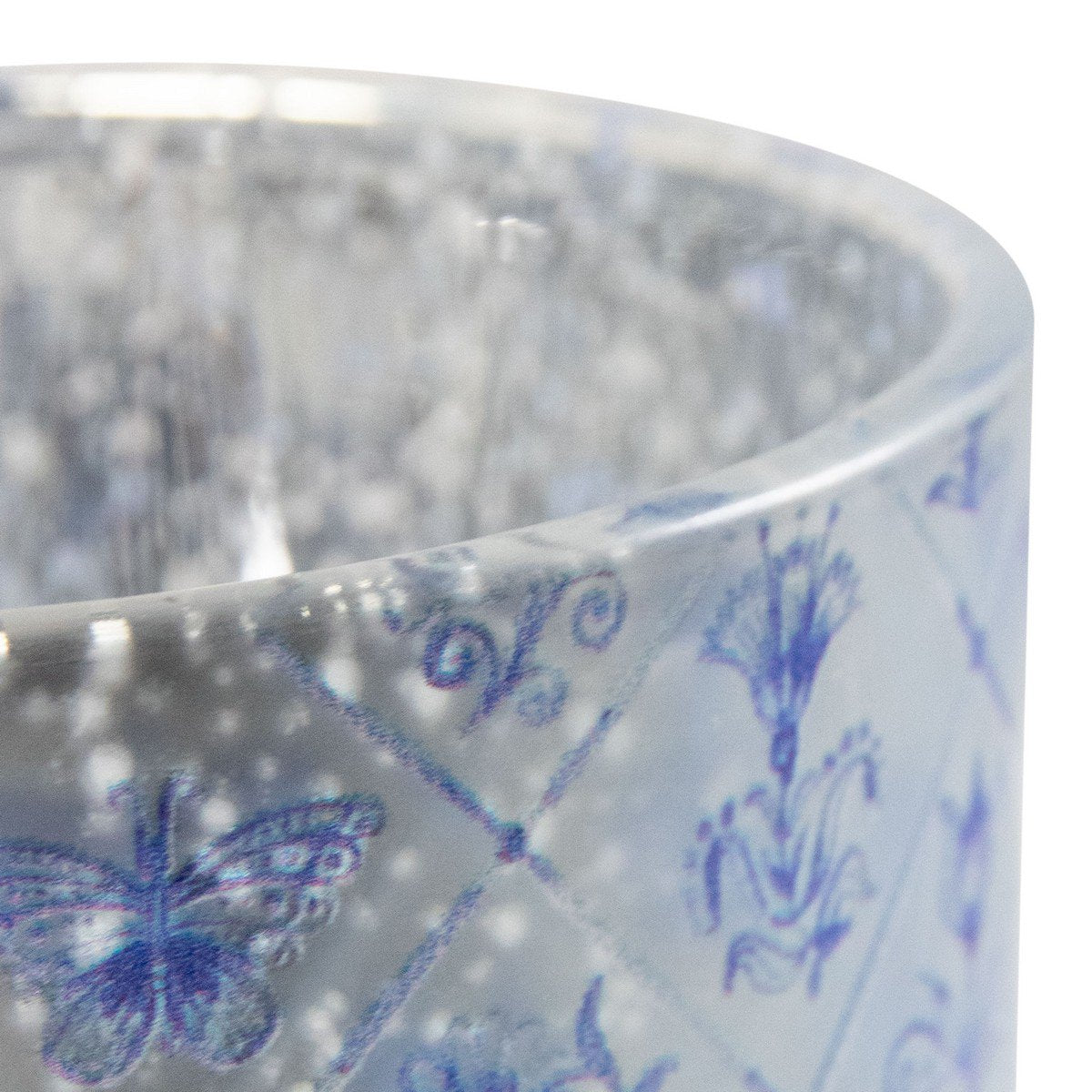 Theelichthouder delfts blauw medium 12cm
