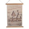 Wandkleed 40x2x60 cm Beige Textiel