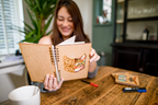Duurzaam Houten Notitieboek – Komoni – Cat – Kat – Gerecycled papier – Navulbaar
