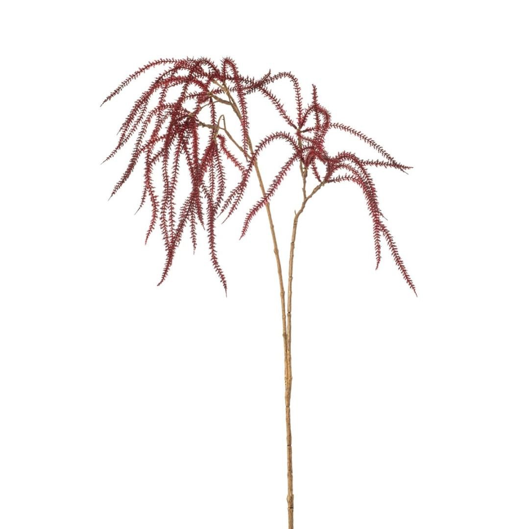 Amaranthus Kunstspray x2 bordeaux 110cm