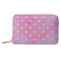 Portemonnee 10x15 cm Roze Polyester Hartjes