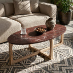 Marmeren salontafel Cherry - 120x65x38 cm