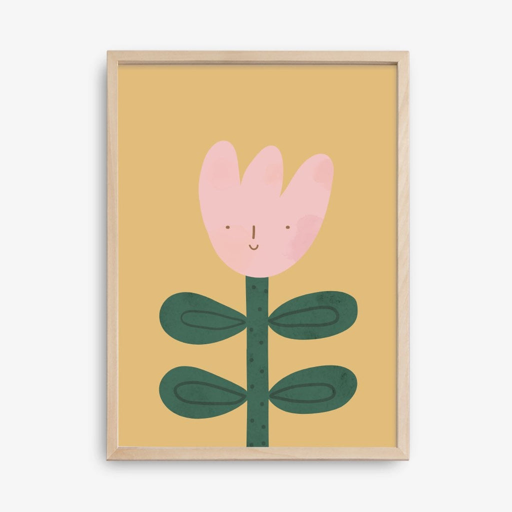 Kinderposter It's Tulip Time!, Eco-papier en verpakking