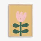 Kinderposter It's Tulip Time!, Eco-papier en verpakking