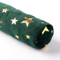 Textino Stars - Tochtstopper 90x10 cm - Sterren - Bergzicht - Groen