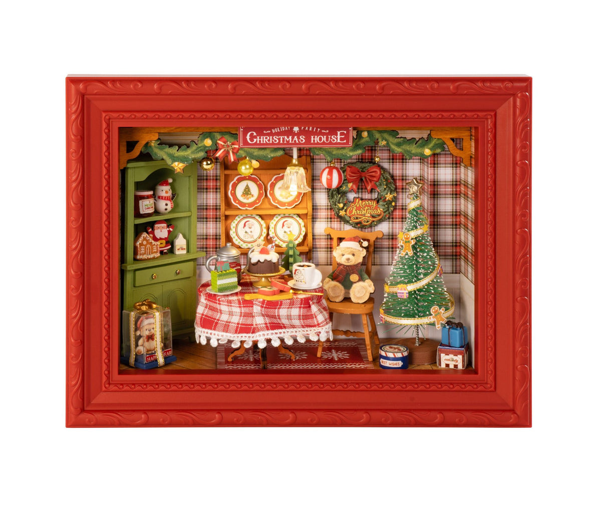 Robotime, Christmas Eve Party, DP005, 17x11,4x16cm,
