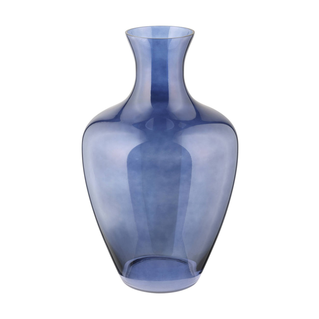 Vaas Longkali Blauw 40x65 cm