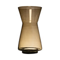 Rianne mondgeblazen Recycled Vaas amber h30 d17,5