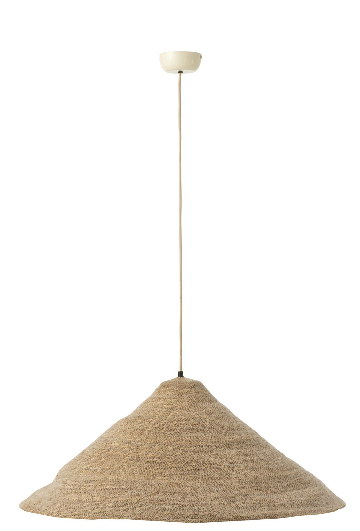 J-Line Lamp Hoed Moonj - gras - naturel - large