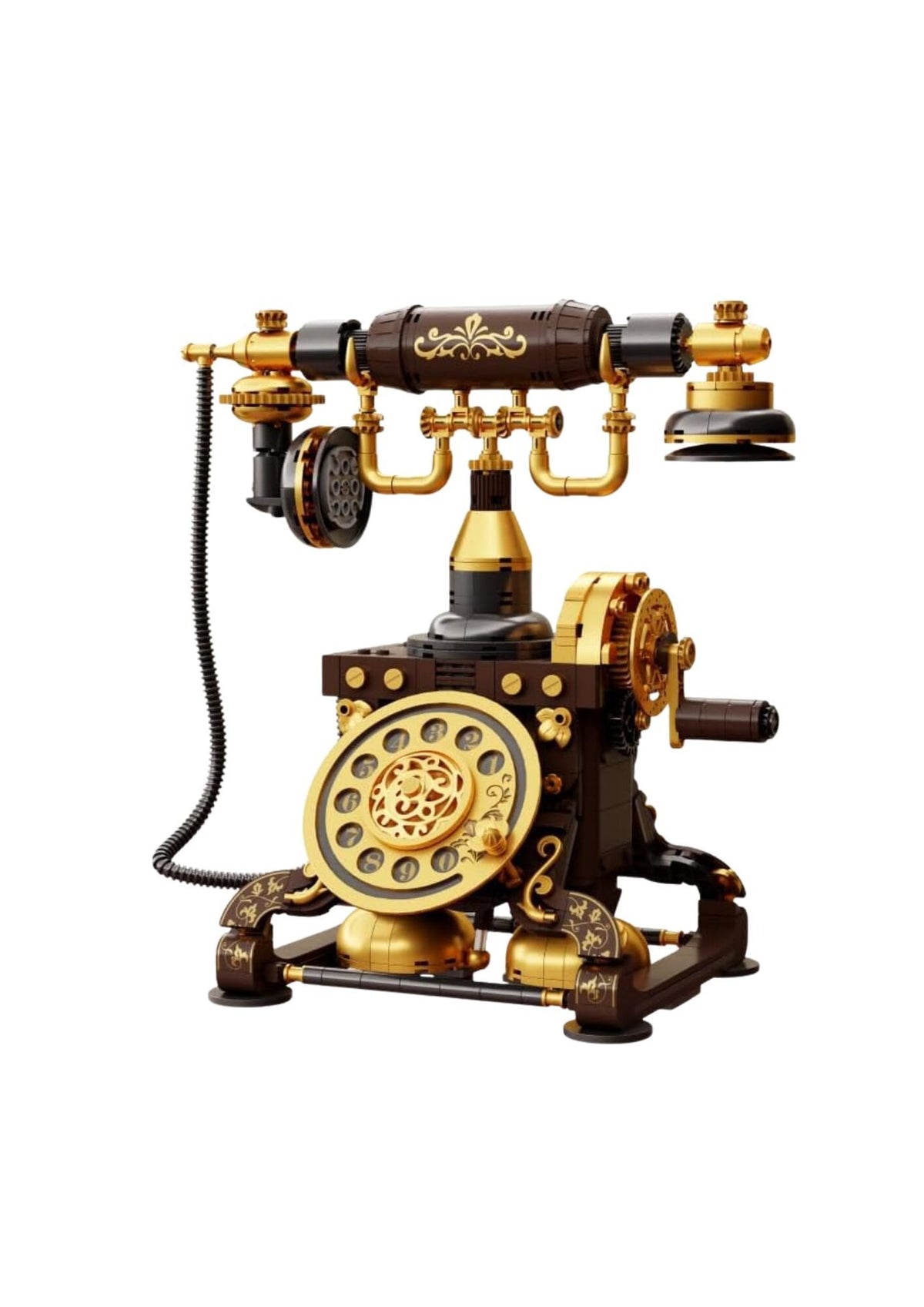 Pantasy, 3D Bouwblokjes, Retro collection, Retro Phone, 85018, 24x15x26cm