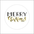 Merry Christmas - Wens etiket - 500 stuks