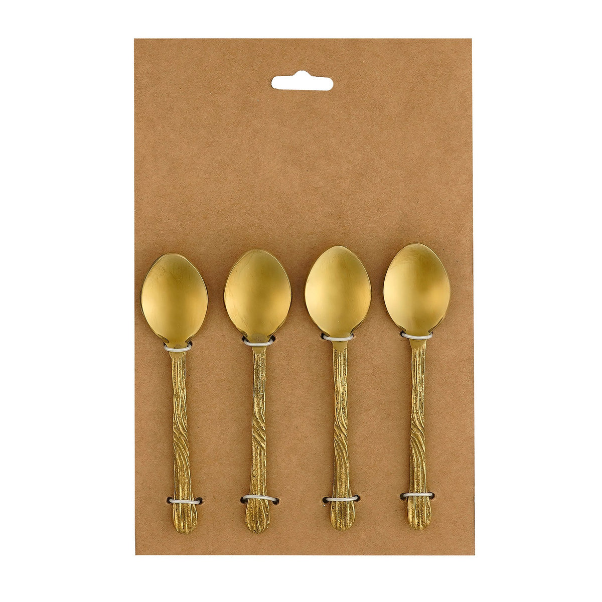 Onda lepel goud 4 stuks l11,5xb2,5