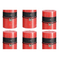J-Line cilinderkaars - rood - XL - 120U